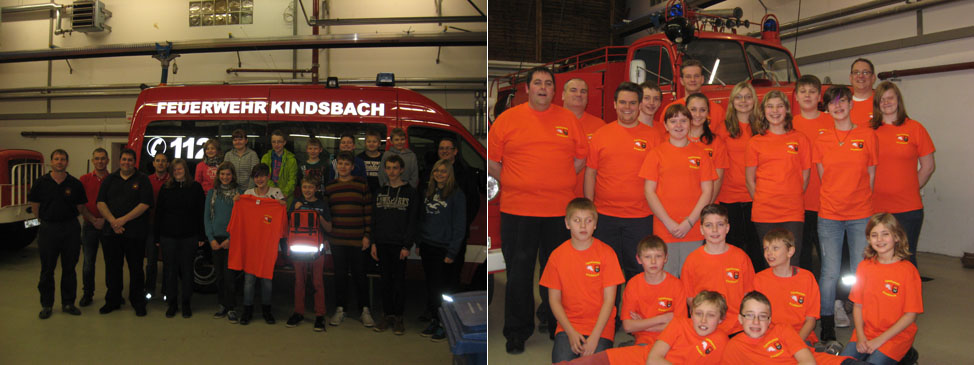 Spende Jugendfeuerwehr Spende fuer Jugendfeuerwehr